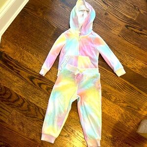 Juicy couture girls sweatsuit  sz 2T!